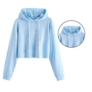 Sudaderas con Capucha Cortas para Mujer, Estilo Personalizado, de Alta Calidad Profesional, Nueva Colección de Invierno, Venta al Por Mayor, Moda - Product Image 4