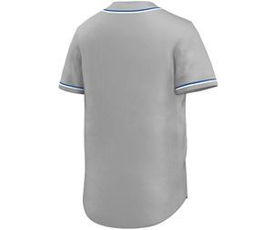 เสื้อเบสบอลผ้าโพลีเอสเตอร์แห้งเร็วป้องกันแบคทีเรียป้องกันรังสียูวี100% ปรับแต่งได้ - Product Image 3