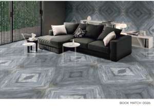 Carreaux de porcelaine aspect marbre brun de luxe 600x1200, polis et émaillés, grand format, pour sols et murs, pour intérieurs haut de gamme, projets - Product Image 4