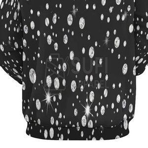 Sudadera con Capucha de Invierno para Adultos, 100% Algodón, Lisa, con Pedrería, Transpirable, Manga Larga, Alta Calidad - Product Image 6