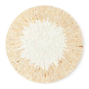 Magnifique napperon en nacre fabriqué à la main vadrouille incrustation plaque de chargeur pour Table à manger exquis napperon Capiz pour Restaurant - Product Image 3