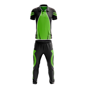 Uniformes de Cricket Personalizados SIBRIN con Logotipo, en Poliéster para Adultos, Ropa Deportiva Cómoda, Transpirable y Antibacteriana, Talla Personalizada - Product Image 1
