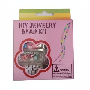 Kit de fabrication de bijoux DIY tout-en-un pour filles - Ensemble créatif éducatif de bracelets et de colliers - Product Image 4