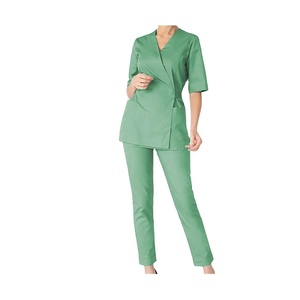 New High Ranking Hot Selling Custom Logo V-Neck Knitted Comfortable <b>Nurse</b> <b>Scrubs</b> Uniforms T-Shirts <b>Scrub</b> Suits for Unisex - Product Image 6