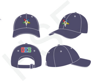 Casquette de baseball brodée avec logo personnalisé multicolore |   Casquette de sport réglable à 6 panneaux - Product Image 2