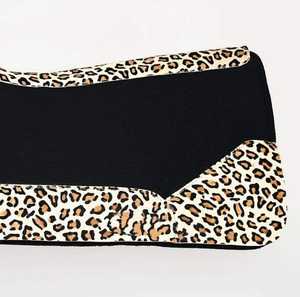 Vente chaude personnalisé cheval et guépard laine feutre tapis de selle Style occidental pour les propriétaires de chevaux - Product Image 4