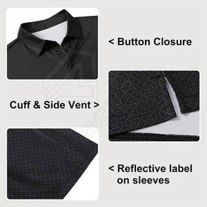 Polo Camisa con logotipo personalizado Impreso Polo de golf en blanco Polo de manga corta para hombre Último diseño - Product Image 4