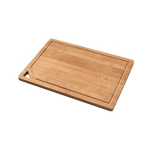 Metal Handel Rectángulo Acacia haya madera de nogal bandeja de servicio de madera café leche merienda pastel queso Tablero - Product Image 5