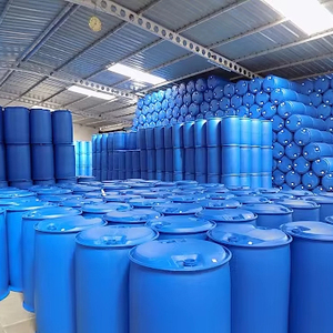 Fûts cylindriques en PEHD 200L 220L (55 gallons) blancs empilables en plastique à vendre - Product Image 1