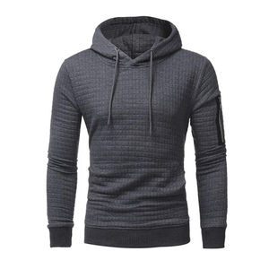Pulls à capuche de haute qualité pour hommes Nouveaux sweats en polaire de style hivernal avec technique lavée Sweats à capuche zippés en tissu éponge - Product Image 4