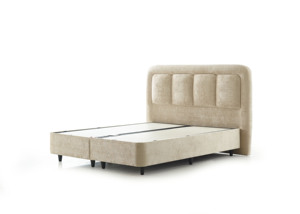 Base de Cama Ajustable Tapizada con Resortes Ensacados Donna NOTICE, Estilo Francés Moderno, con Panel de Almacenamiento, Tamaño Especial 180*200, Estructura de Hierro - Product Image 4