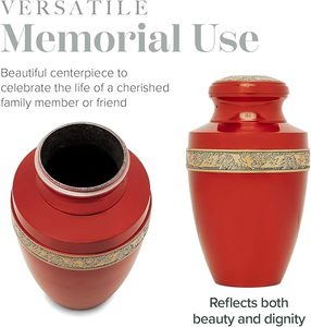 Handmade <b>Large</b> Adult Size Mosaic Aluminium Glass Cremation <b>Urn</b> Individual Tiles Hand Applied Unique Funerals Funeral Supplies - Product Image 4