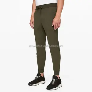 Yeni moda tasarım spor eğitimi erkekler sweatpants yumuşak nefes tüm yol streç joggers erkekler için İpli bel ter pantolon