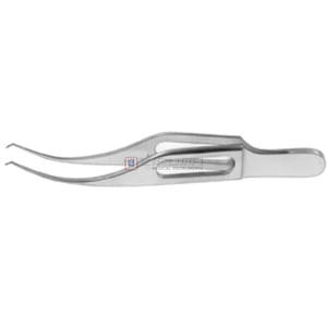 Pinzas Colibri Iris Forcep Z 0.12 de BARRAQU, Instrumentos Médicos Quirúrgicos de Precisión, Micro Dientes de 0.12 mm, Uso Dental y Oftálmico - Product Image 1