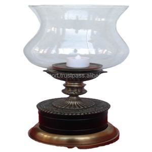 เชิงเทียนฐานตั้งขนาดใหญ่ทันสมัยดีไซน์แฟนซีตกแต่งอย่างหรูหรามีเอกลักษณ์เป็นลูกปัดที่วางเทียน - Product Image 1