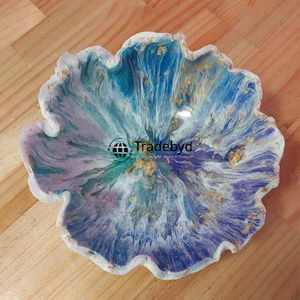 Tradebyd Signature ชามเรซินสำหรับของขวัญช่างฝีมือเหมาะสำหรับงานแต่งงานงานขึ้นบ้านใหม่และของขวัญส่วนตัว - Product Image 5