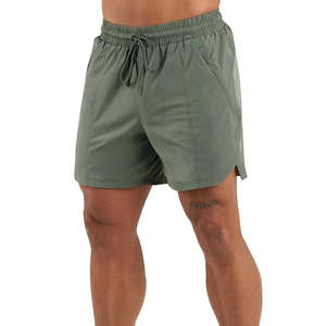 2025 hombres verano elegante transpirable ropa de trabajo pantalones cortos de moda Casual desgaste cordón Fitness ropa deportiva personalizada - Product Image 1