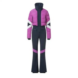 Wholesale Customized Style Waterproof Snowsuit Winter One-piece Snow Skiwear for Men and Women