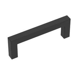 Matte black square drawer cabinet <b>pull</b> <b>handle</b> for home kitchen office furniture hardware <b>door</b> drawer wardrobe cabinet <b>handle</b> - Product Image 2