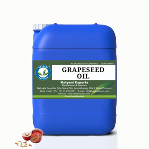 Huile de pépins de raisin bio pressée à froid pure huile comestible naturelle en gros en vrac pour la cuisine, l'hydratant pour la peau et l'utilisation cosmétique - Product Image 1