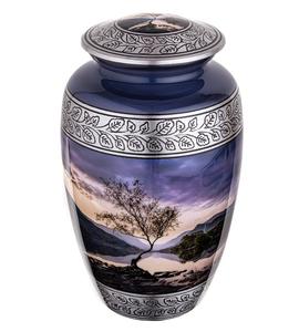 Venta caliente urnas de cremación de metal multiusos con diseño hecho a mano última llegada fabricante de la India proveedor suministros funerarios - Product Image 1