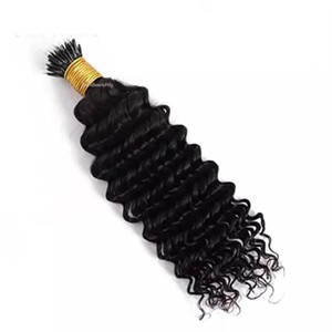 Superbe look lâche bouclés Neno anneau extension non transformés cheveux humains indiens naturel couleur noire cheveux bouclés au prix de gros - Product Image 1