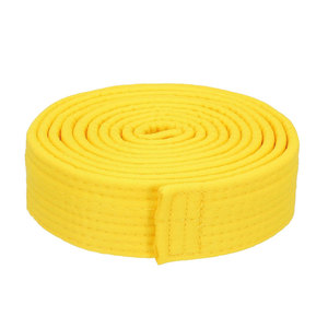 Cinturón de Karate Premium 100% Algodón Transpirable para Entrenamiento, Cinturones de Karate para Todos los Niveles, Cinturón de Color Personalizado, Conjunto - Product Image 1