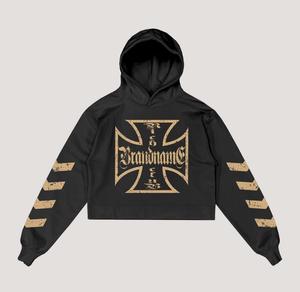 Design personnalisé de qualité supérieure 2 pièces strass acide lavage Streetwear survêtement sérigraphie jogging vintage pour hommes - Product Image 2