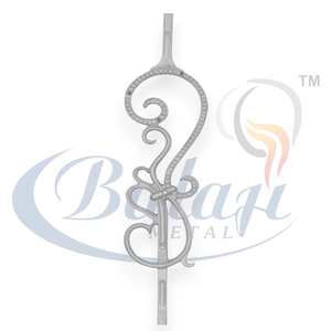 Grille de balcon moderne en fonte d'aluminium, moulage au sable, poli, antirouille, garde-corps d'appartement, panneau architectural, garantie 5 ans - Product Image 1