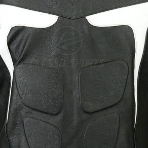 Blouson en cuir pour homme, style motard, course moto, blouson de moto en cuir pour homme - Product Image 6