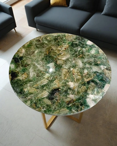 Sceau en agate poli artisanal, décoration de luxe pour la maison, motif floral religieux, résine, couleur personnalisée, haute qualité artisanale - Product Image 1