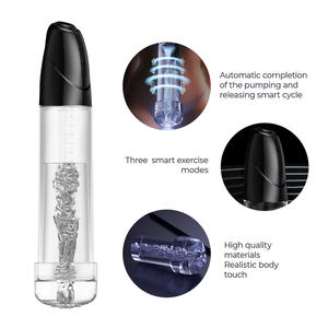 Vakuum gerät Mastur bator für Mann Puppe elektrische Saug vergrößerung schöne männliche Erwachsene Neuheit <span class=keywords><strong>Penis</strong></span> Pump Extender - Product Image 2