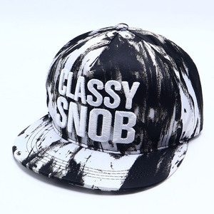 Casquettes Snapback personnalisées à 6 panneaux, bord plat, broderie 3D en relief, vente en gros, unisexe, streetwear, hip hop, multi-styles, logo OEM - Product Image 5