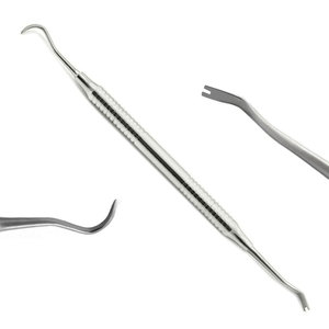 Ligadura elástica de ortodoncia, instrumentos de aplicación, escalador de ajuste de colocación de alambre de arco de Director Dental - Product Image 1