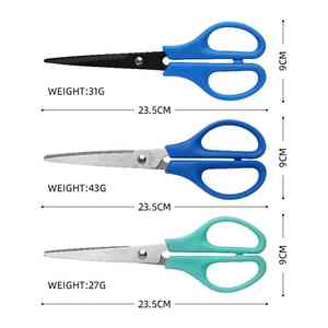 Venta caliente de acero inoxidable Oficina Escuela Estudiante Tijeras para niños Cortar papel Papelería Tijeras para el hogar - Product Image 6
