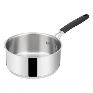 Casseruola Inox (18cm) fonda 1 manico TEMPRA Cromo lucido 012896032318 - Product Image 3