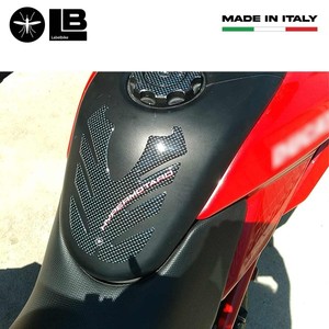 Adesivi 3D in Carbonio Compatibili con MOTO DUCATI HYPERMOTARD, Pannelli Adesivi Personalizzabili per Decorazione Moto - Product Image 2