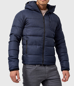 Veste matelassée de mode en gros, manteaux pour hommes de créateurs, veste matelassée en duvet personnalisée, veste matelassée brillante pour hommes - Product Image 5