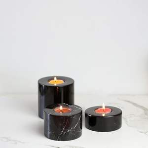 Modern Marble <b>Tealight</b> <b>Holder</b> for Easter Urban Home Decor Heat Resistant for Apartments Offices Spas Gifting Ideas Sleek Designs - Product Image 4