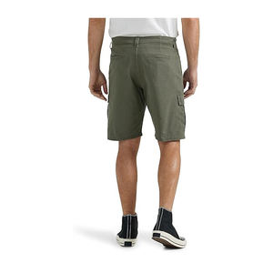 Pantalones cortos elásticos Cargo de alta tendencia personalizados con múltiples bolsillos para hombre, calidad Premium 100% algodón, patrón sólido, antiarrugas medio - Product Image 2