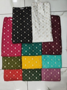 NUEVO DISEÑO DE MODA VENTA CALIENTE TELA JACQUARD DE BROCADO DE POLIÉSTER PARA VESTIDO DE MODA - Product Image 6