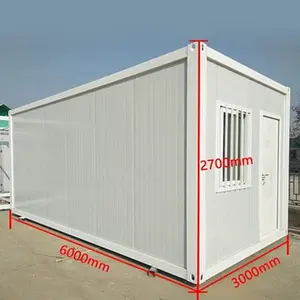 Low Price Container Mobile 2 Story 4 Bedroom 20 Ft Folding Prefabricated House Prefabricated Security Guard House