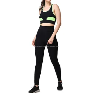 Custom Workout Clothing Activewear Women's Leggings & Sports Bra Yoga Set Gym Fitness Workout Set Set