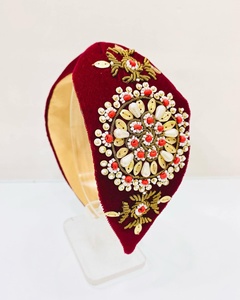 Hot Selling Handmade Beaded <b>Headband</b> With Colorful Beads For Women And Girls Fashion Hair Accessories Stylish From India - Product Image 1