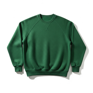 OEM Logo personnalisé hommes laine à manches longues pull d'hiver Hot Look respirant chaud col en O motif solide accessoire - Product Image 6