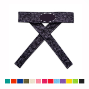 Óptimo confort duradero absorbente de sudor 100% algodón personalizado impreso para diademas con sublimación de logotipo personalizado para el campo - Product Image 2