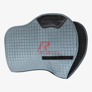 Top gros tapis de selle de cheval anglais tissu durable respirant doublure douce ajustement confortable pour l'équitation longue formation - Product Image 3