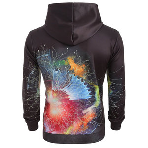 Sudaderas con capucha de invierno para hombre personalizadas más populares 100% algodón nuevo estilo con opciones de tamaño y color patrón sólido cuello con capucha - Product Image 3