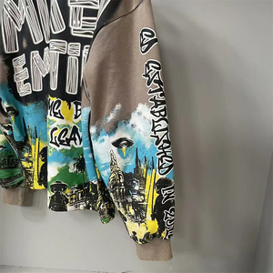 Suéter de Manga Larga con Cuello Redondo y Estampado MIXED EMOTION, Venta al por Mayor para Ropa de Hombre y Mujer - Product Image 3