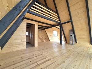 Casa Prefabricada Moderna de Madera con Estructura en A, con Garantía de por Vida y Alta Resistencia al Viento, para Familias y Vacaciones - Product Image 6